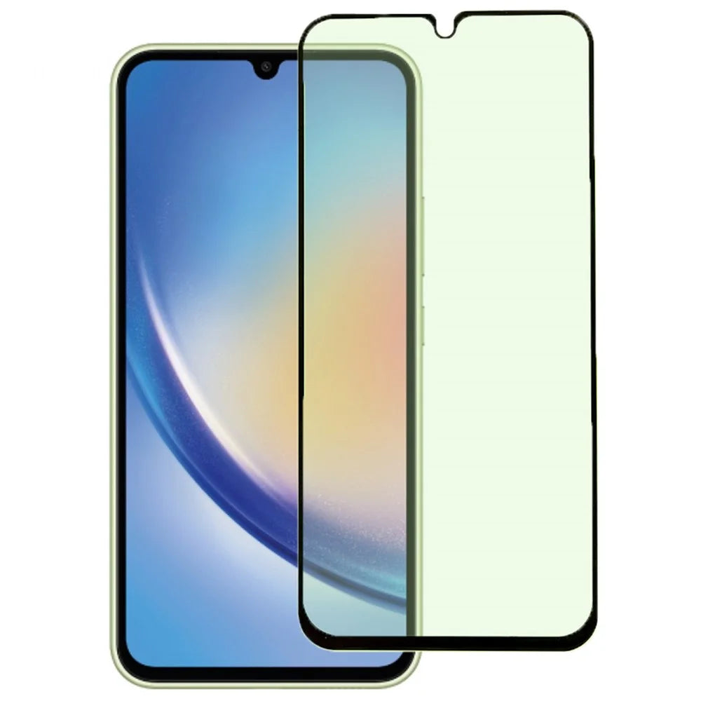20D Full Screen Protector for Samsung Galaxy A34 5G Silk Printing Full Glue HD Clear Tempered Glass Film - 1