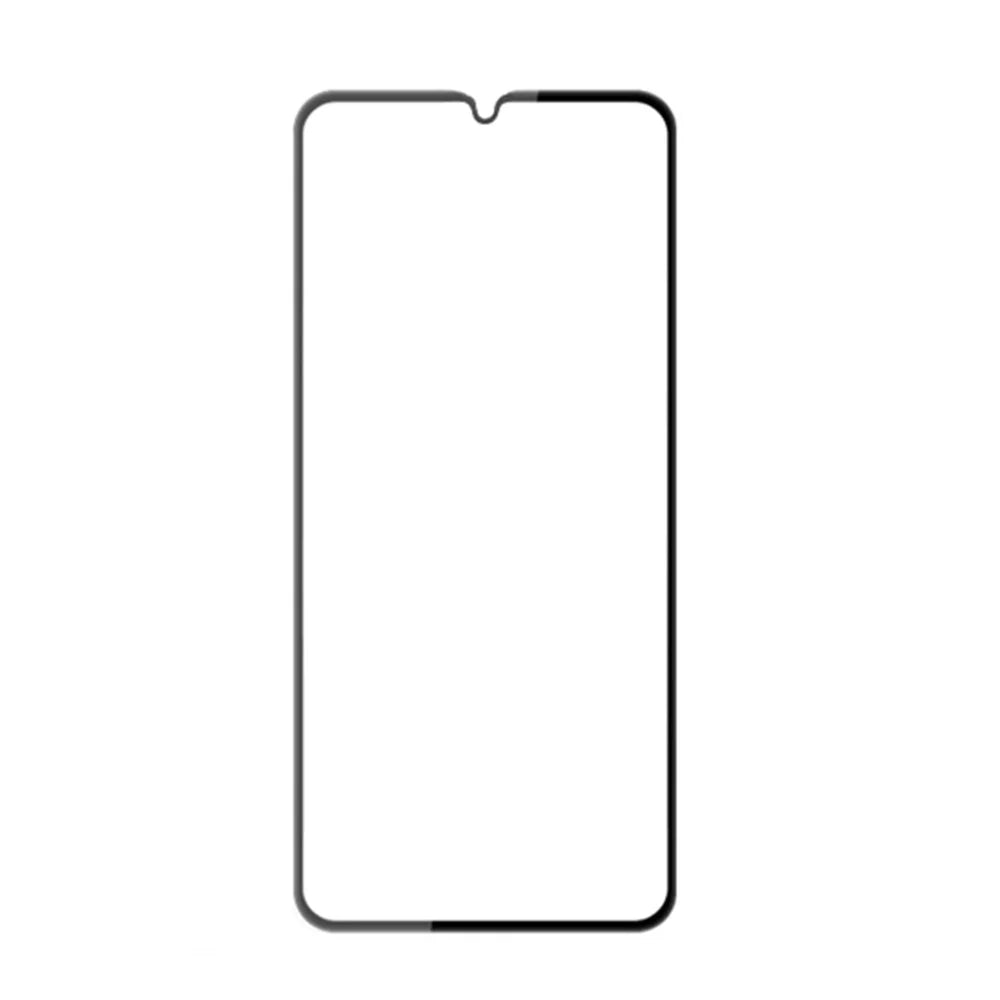 AMORUS 2Pcs For Samsung Galaxy A34 5G Tempered Glass Screen Protector Silk Printing Full Glue Full Screen Film - Black - 2