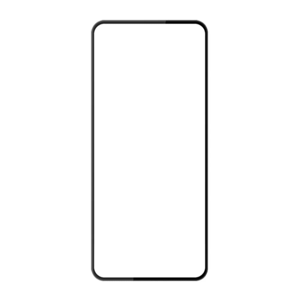 AMORUS For Oppo Reno8 T 4G Silk Printing Tempered Glass Film Anti-explosion Full Glue Full Screen Protector - Black - 2