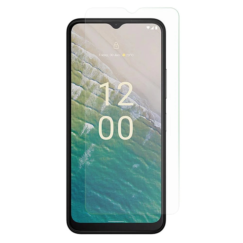 AMORUS For Nokia C32 Phone Screen Protector 2.5D Arc Edge HD Clear High Aluminum-silicon Glass Film - 1