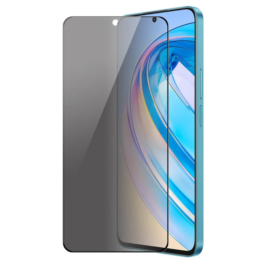 ENKAY HAT PRINCE for Honor X8a 4G 28 Degree Anti-spy Full Screen Protector Full Glue Anti-glare Tempered Glass Film - 1