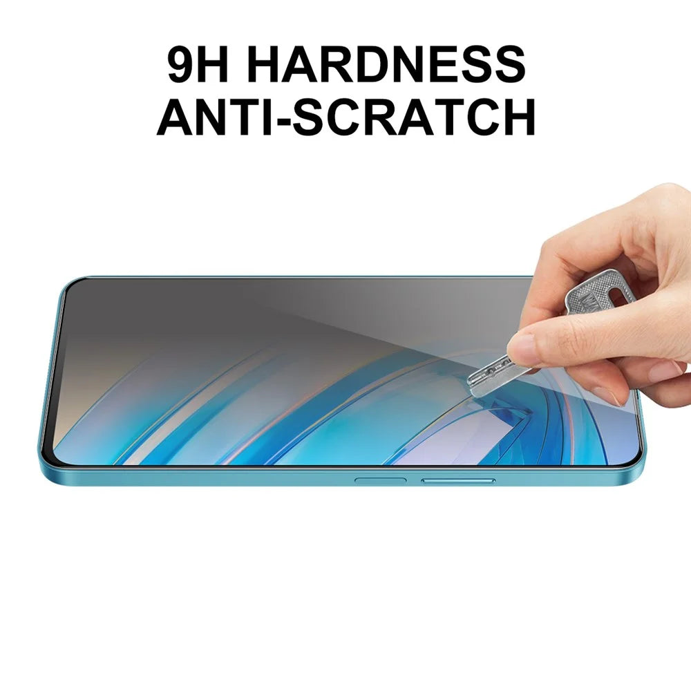 ENKAY HAT PRINCE for Honor X8a 4G 28 Degree Anti-spy Full Screen Protector Full Glue Anti-glare Tempered Glass Film - 5