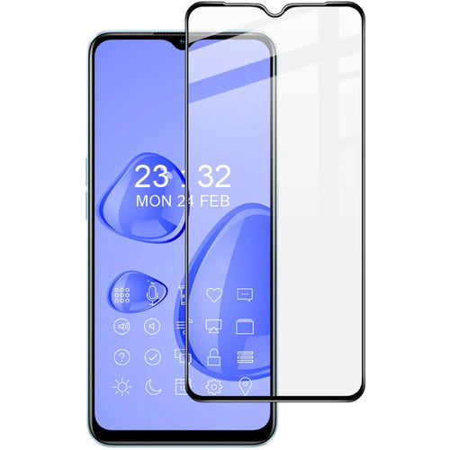 IMAK Pro+ Series Full Screen Protector for Oppo A78 5G HD Clear Anti-explosion Phone Tempered Glass Film - 1