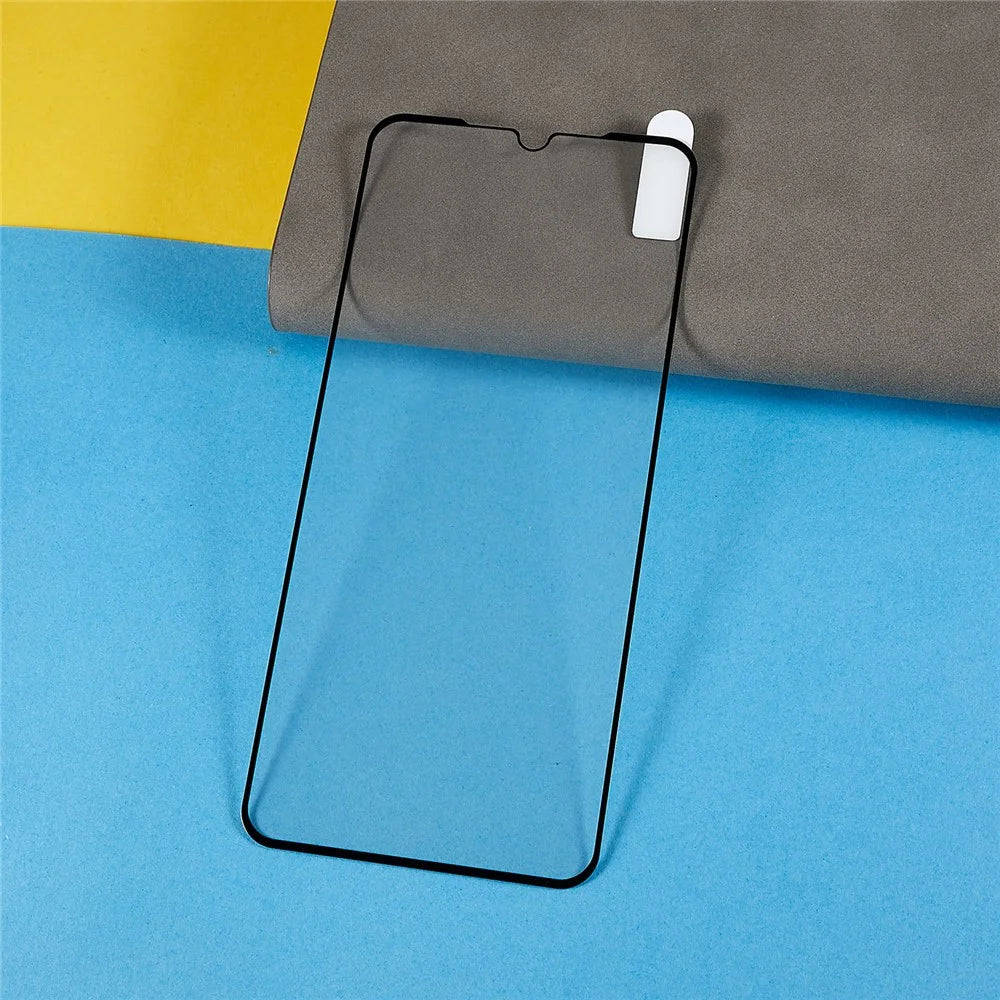 For Nokia C12 4G / C12 Plus / C12 Pro Screen Protector Full Glue Silk Printing Tempered Glass Clear Film - 3
