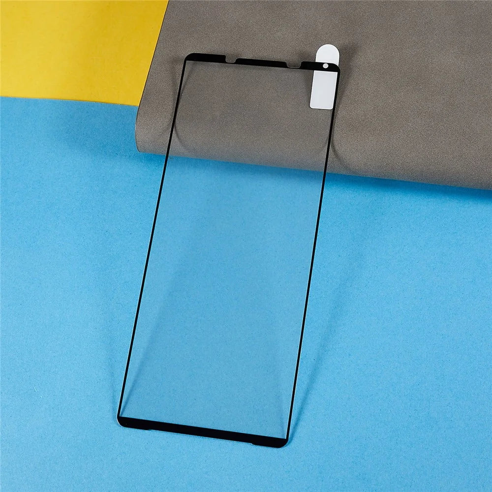 Screen Protector for Sony Xperia 1 V , High Transparency Full Glue Silk Printing Tempered Glass Film - 3