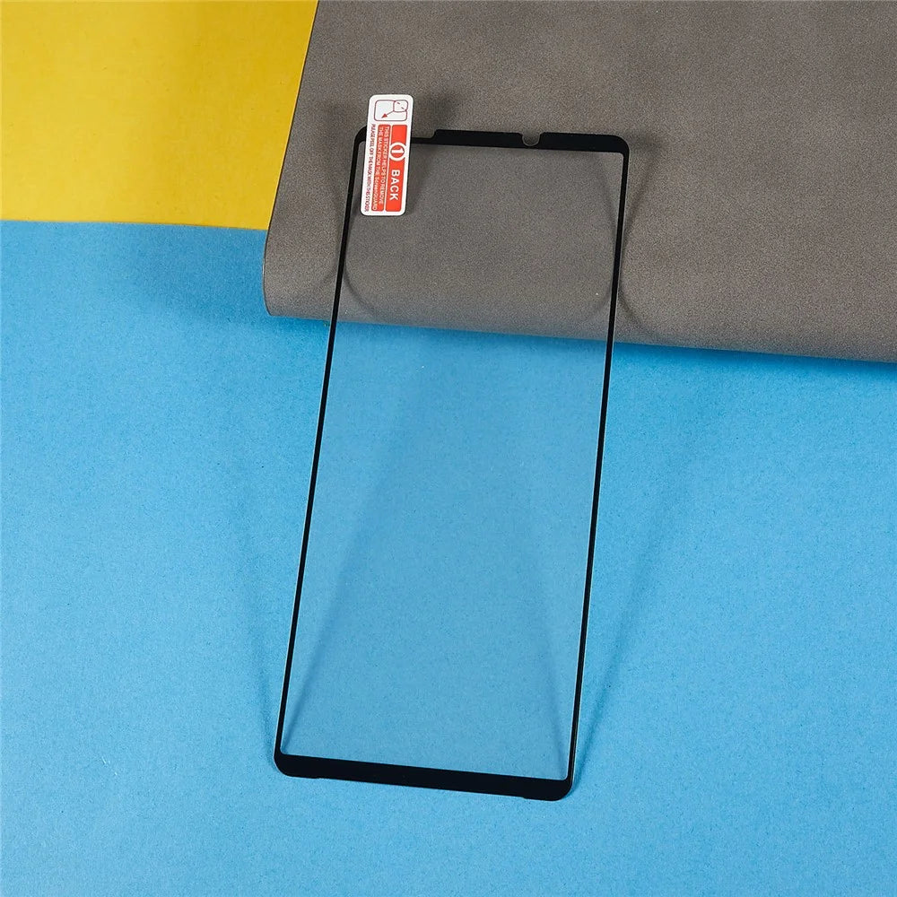 Tempered Glass Film for Sony Xperia 10 V , Full Glue Anti-Shatter Silk Printing Screen Protector - 6