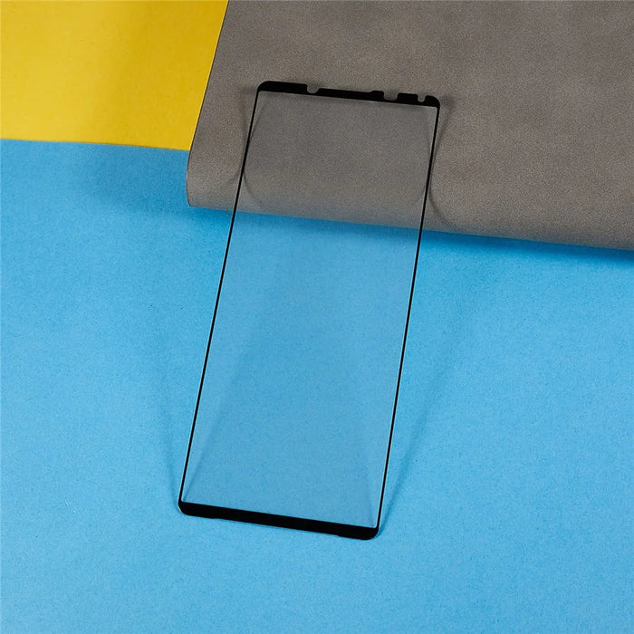 Silk Printing Screen Protector for Sony Xperia 5 V , Full Glue Full Cover Tempered Glass Protective Film - 3