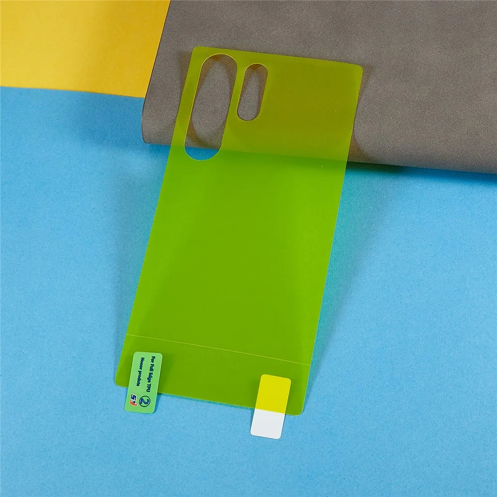 For Samsung Galaxy S23 Ultra Phone Back Film Soft TPU Ultra Thin Back Protector Guard - 3