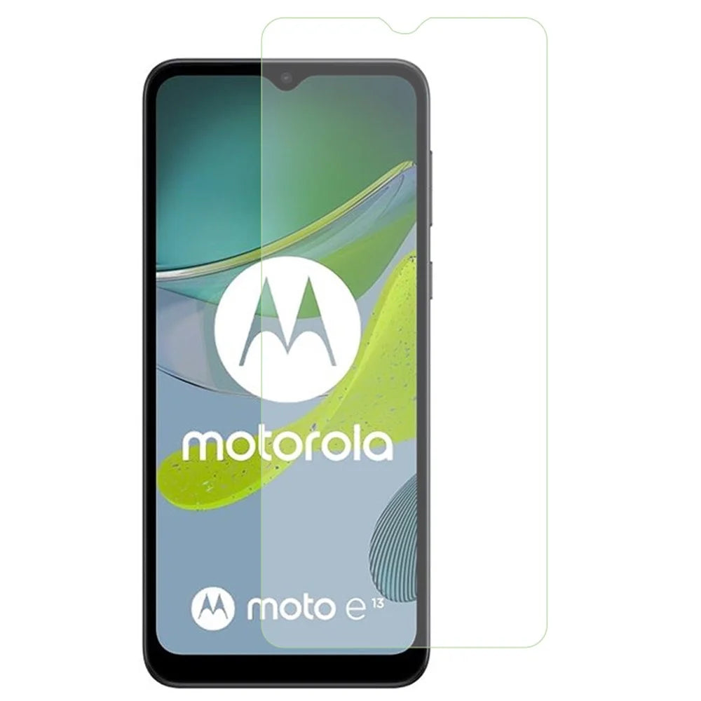 For Motorola Moto E13 4G Anti-explosion Screen Protector 0.25 Arc Edge Ultra Clear Tempered Glass Film - 1