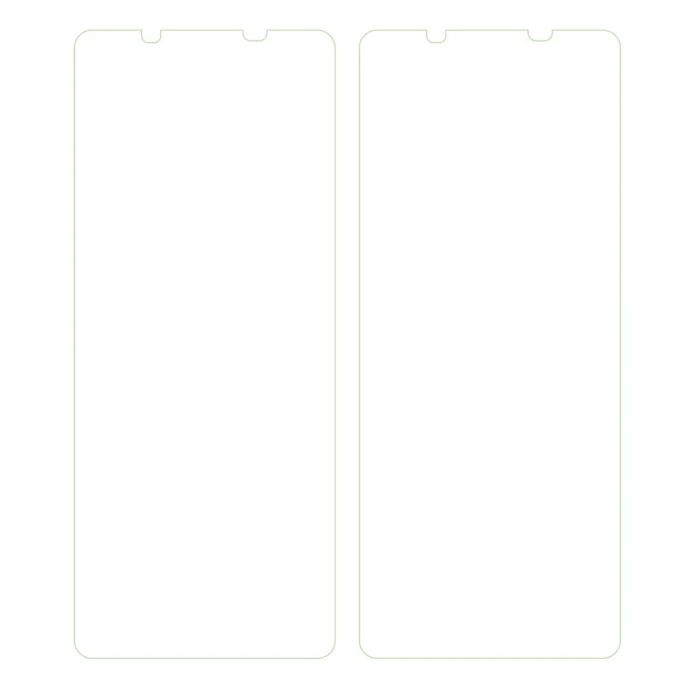 2Pcs / Set For Sony Xperia 1 V Phone Screen Protector 2.5D Arc Edge Ultra Clear High Aluminum-silicon Glass Film - 2