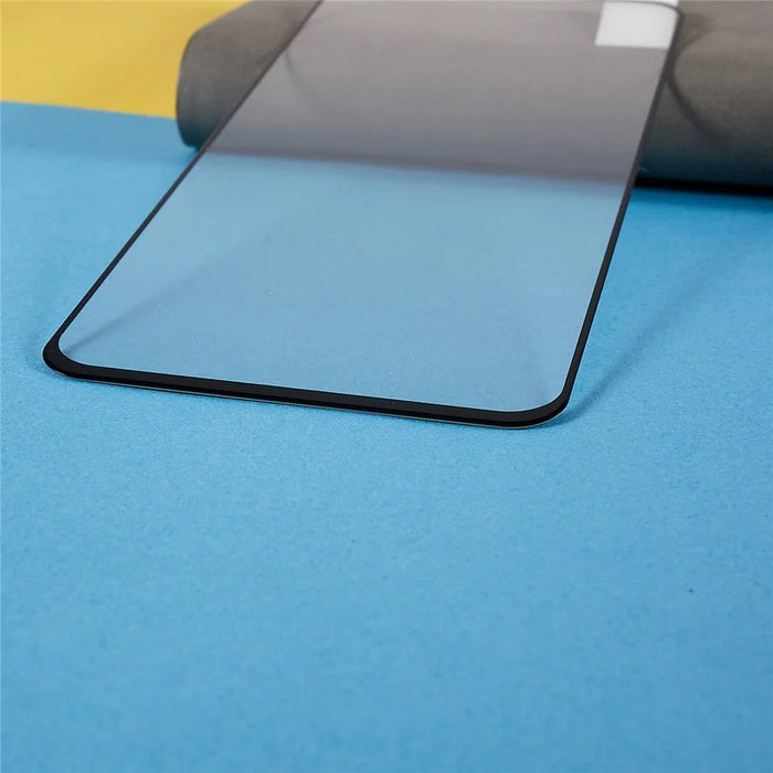 For Oppo Reno8 T 4G Full Coverage Screen Protector Silk Printing Black Edge Tempered Glass Film - 5