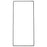 For Google Pixel 7a Black Edge Tempered Glass Film Silk Printing Full Coverage Screen Protector - 2