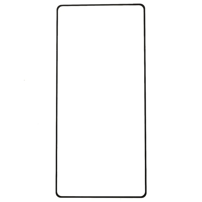 For Google Pixel 7a Black Edge Tempered Glass Film Silk Printing Full Coverage Screen Protector - 2