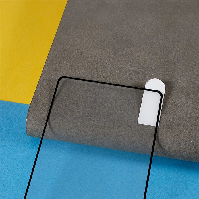 For Google Pixel 7a Black Edge Tempered Glass Film Silk Printing Full Coverage Screen Protector - 4