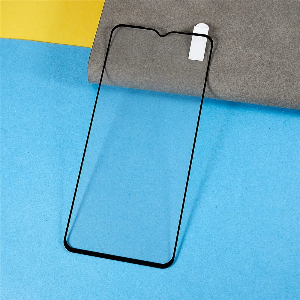 2Pcs / Pack Screen Protectoror for Oppo A78 5G , Full Coverage Silk Printing Clear Tempered Glass Film - 3