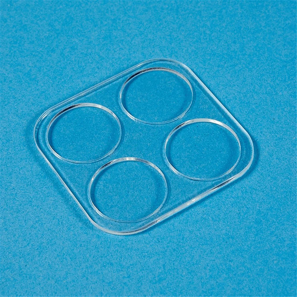 2Pcs  /  Set For Honor X8a 4G Phone Camera Lens Protector Tempered Glass 3D Arc Edge HD Clear Camera Lens Film - 4