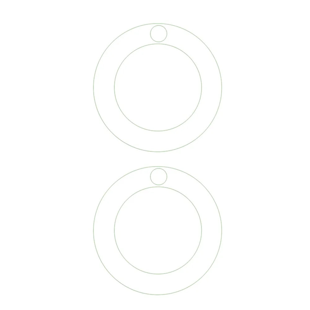 2Pcs  /  Set For Honor X9a 5G / X40 5G / Magic5 Lite 5G Camera Lens Protector 3D Arc Edge Tempered Glass Phone Camera Lens Film - 2