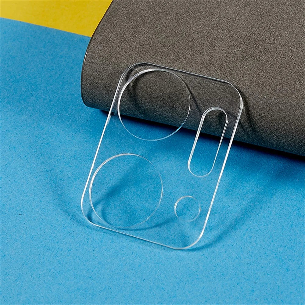 2Pcs  /  Set For Honor X7a 5G Camera Lens Protector HD Clear 3D Arc Edge Tempered Glass Phone Rear Lens Film - 3
