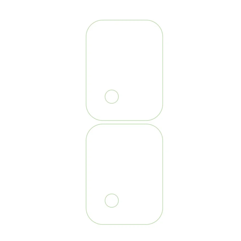 2Pcs  /  Set Camera Lens Protector for Motorola Moto E13 4G , 2.5D Arc Edge Tempered Glass Phone Camera Lens Film - 2