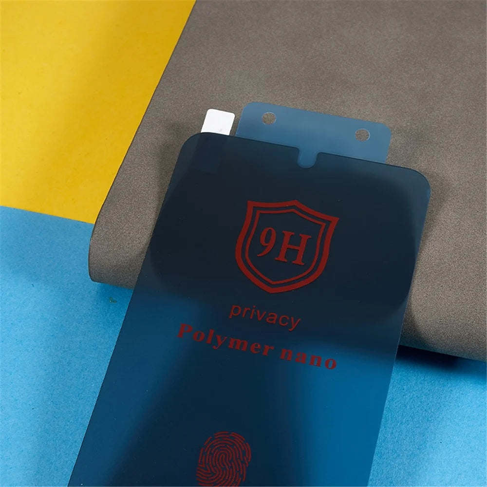 For Samsung Galaxy S22+ 5G / S23+ Anti-spy Silicon Carbide Anti-scratch Film Full Cover Screen Protector (Support Fingerprint Unlock) - 7