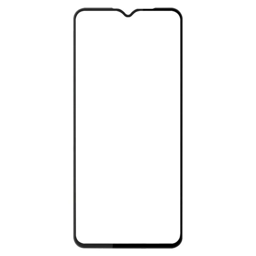 AMORUS For Motorola Moto E13 4G Secondary Hardening Tempered Glass Full Screen Protector Silk Printing Full Glue Film - Black - 2