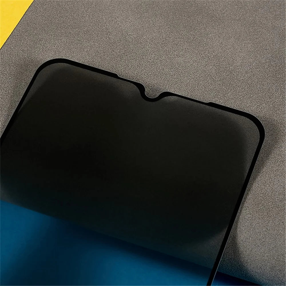 For Samsung Galaxy A14 5G / A14 4G Anti-spy Full Screen Protector Full Glue Silk Printing High Aluminium-silicon Glass Film - 7