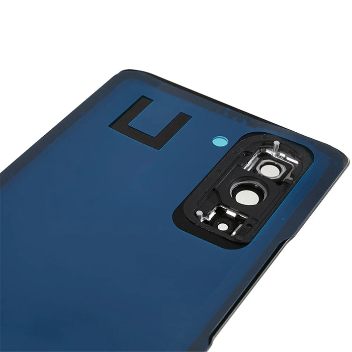 For Huawei nova 10 4G Back Battery Housing Cover with Camera Ring Lens Cover Spare Part (without Logo) - Black - 5