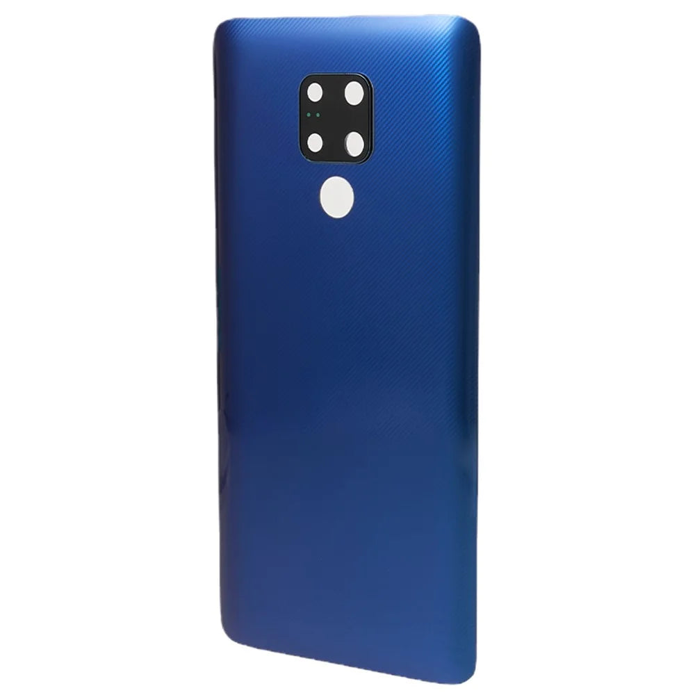 For Huawei Mate 20 X Back Battery Housing Cover with Camera Ring Lens Cover Spare Part (without Logo) - Blue - 2