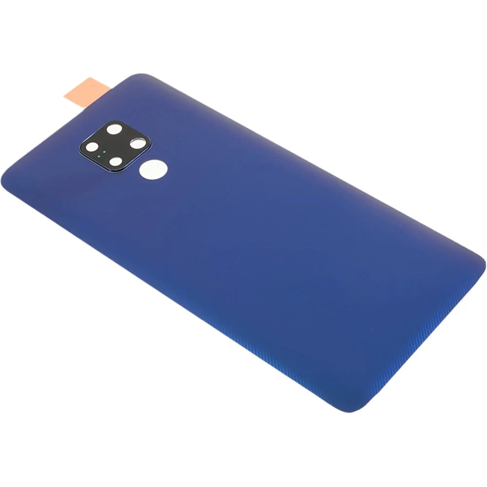 For Huawei Mate 20 X Back Battery Housing Cover with Camera Ring Lens Cover Spare Part (without Logo) - Blue - 6