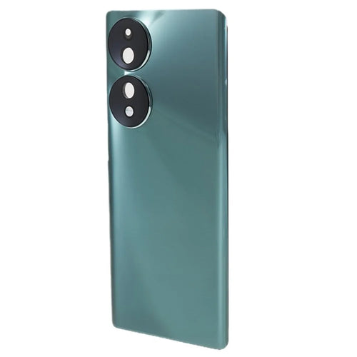 For Honor 70 5G Back Battery Housing Cover with Camera Ring Lens Cover Spare Part (without Logo) - Green - 1