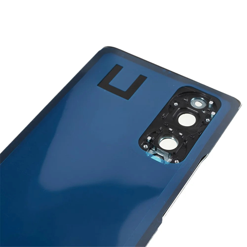 For Honor 70 5G Back Battery Housing Cover with Camera Ring Lens Cover Spare Part (without Logo) - Green - 4