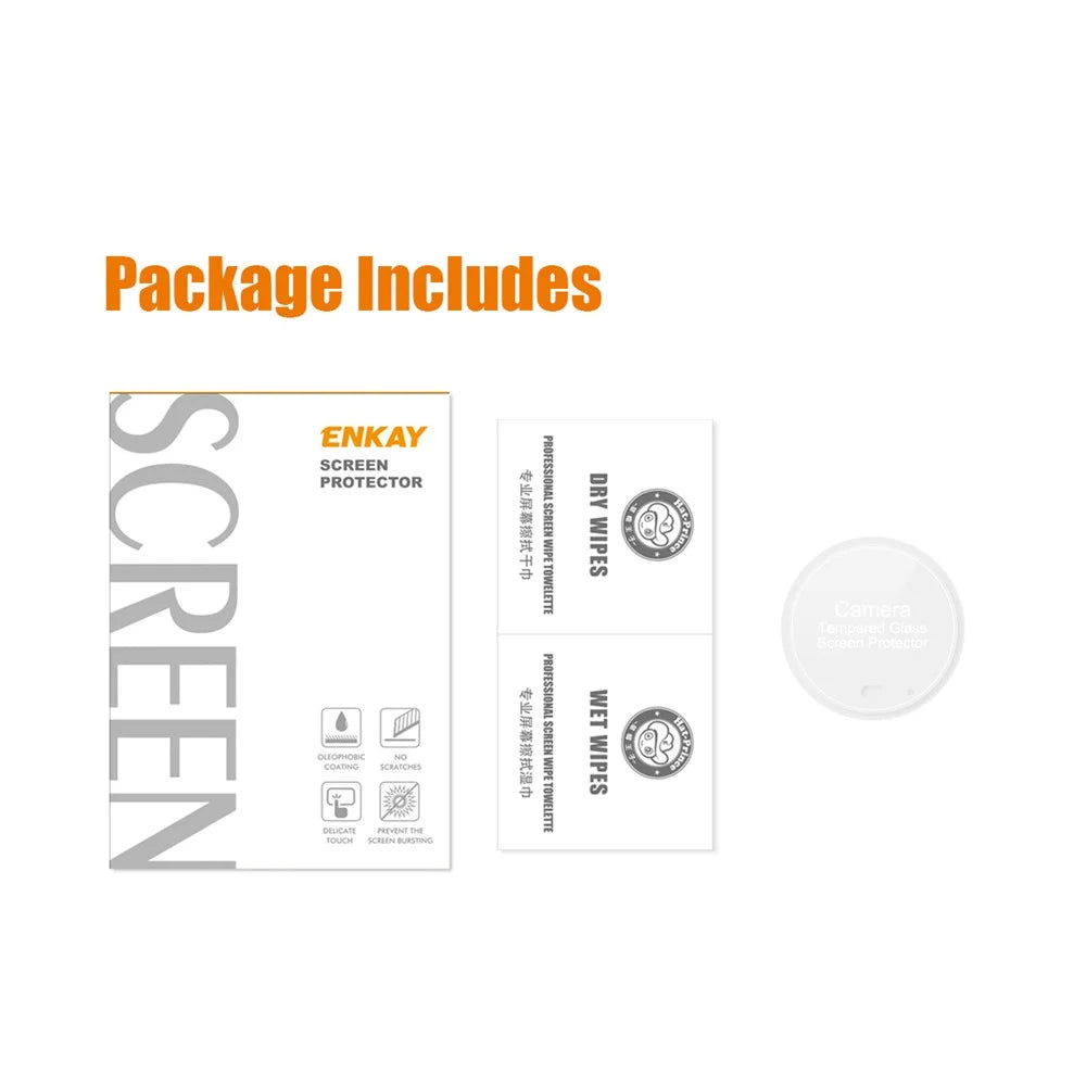 ENKAY HAT PRINCE For Honor Magic5 Pro Phone Lens Protector 0.2mm 9H High Aluminum-silicon Glass Camera Lens Film - 5