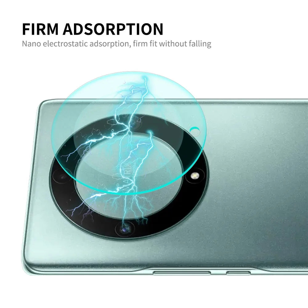 ENKAY HAT PRINCE For Honor Magic5 Lite 5G / X9a 5G 0.2mm 9H Lens Protector High Aluminum-silicon Glass Camera Lens Film - 2
