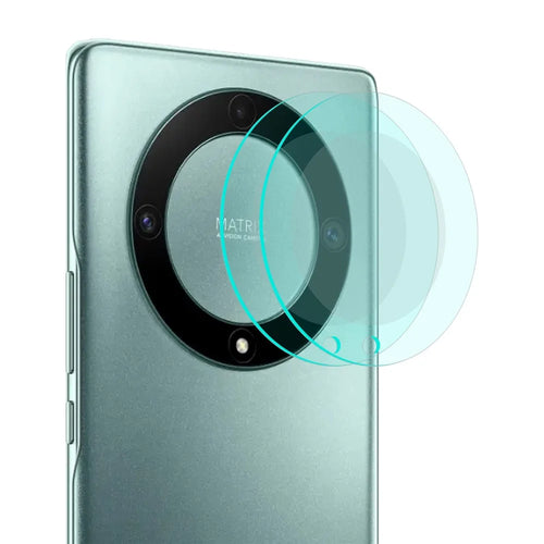 ENKAY HAT PRINCE 2Pcs for Honor Magic5 Lite 5G / X9a 5G Camera Lens Protector 0.2mm 9H High Aluminum-silicon Glass Film - 1