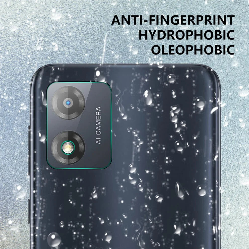 ENKAY HAT PRINCE For Motorola Moto E13 4G Phone Lens Protector High Aluminum-silicon Glass 0.2mm 9H Camera Lens Film - 4