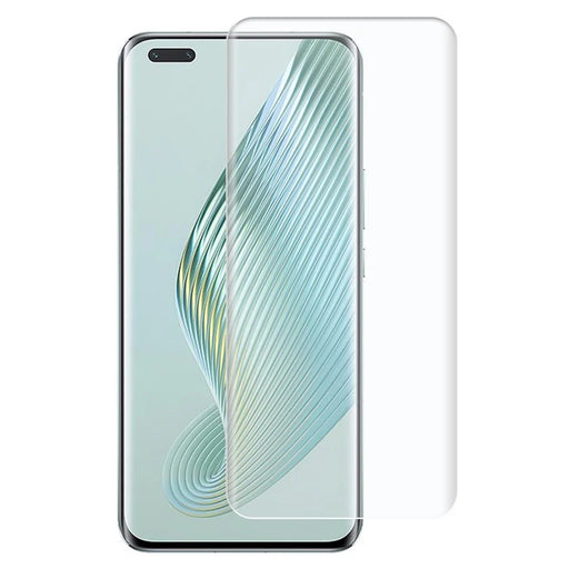 RURIHAI For Honor Magic5 Tempered Glass Phone Screen Protector 3D Curved UV Liquid Ultra Clear Screen Film - 1