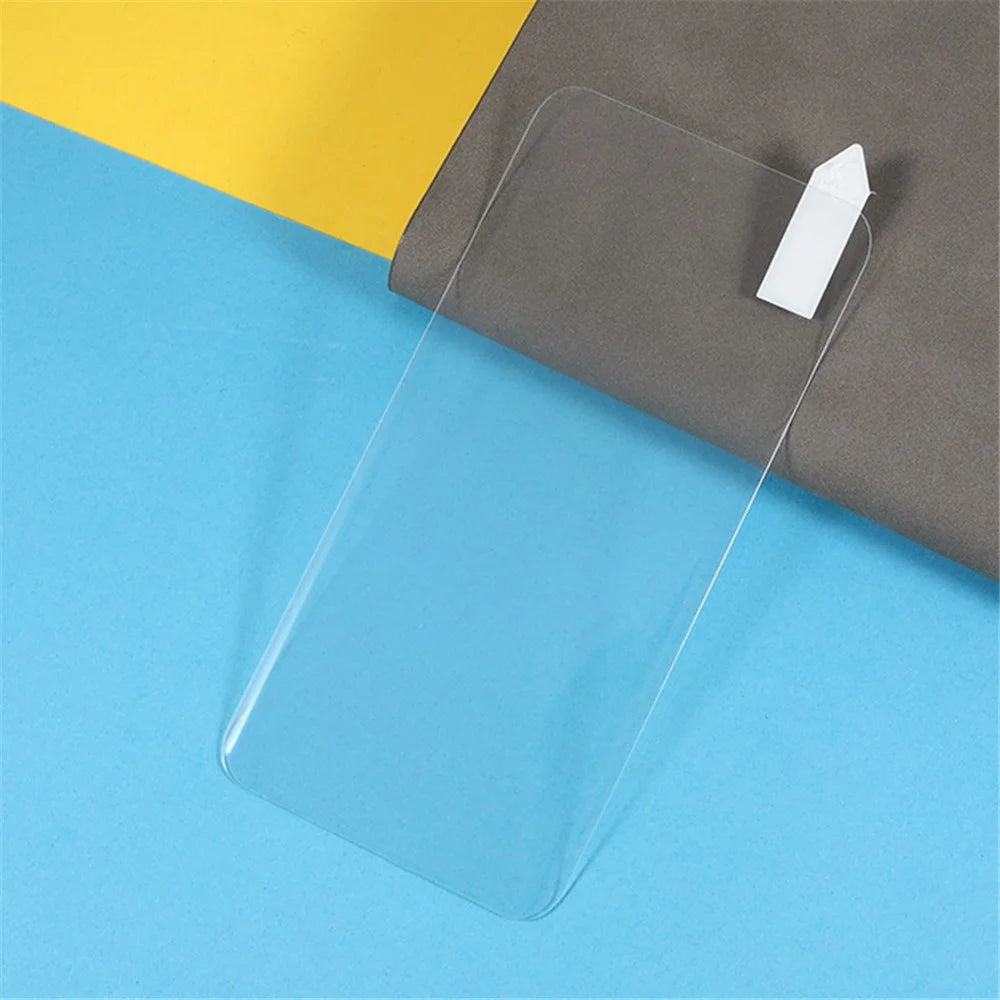 RURIHAI For Honor Magic5 Pro Tempered Glass Film 3D Curved Full Glue HD Clear UV Liquid Phone Screen Protector - 3