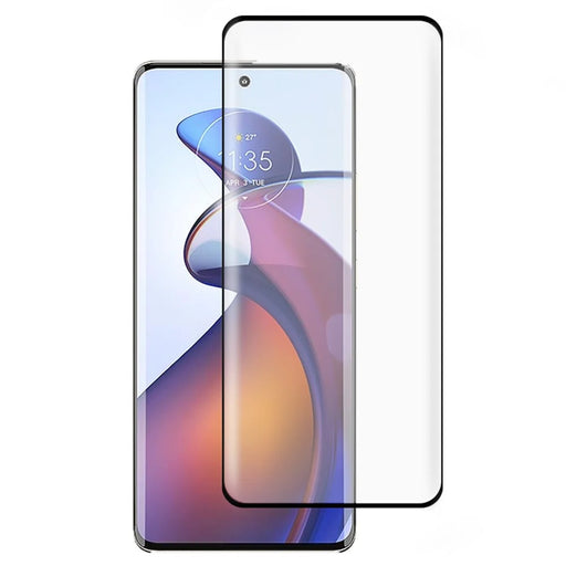 RURIHAI For Motorola Edge 30 Fusion 5G Screen Protector 3D Curved Side Glue High Aluminium-silicon Glass Film - 1