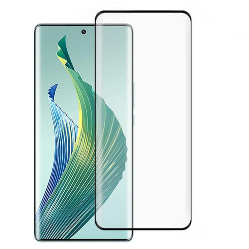 RURIHAI For Honor Magic5 Lite 5G / X40 5G / X9a 5G 3D Curved Screen Protector High Aluminium-silicon Glass Film (Support Fingerprint Unlock) - 1