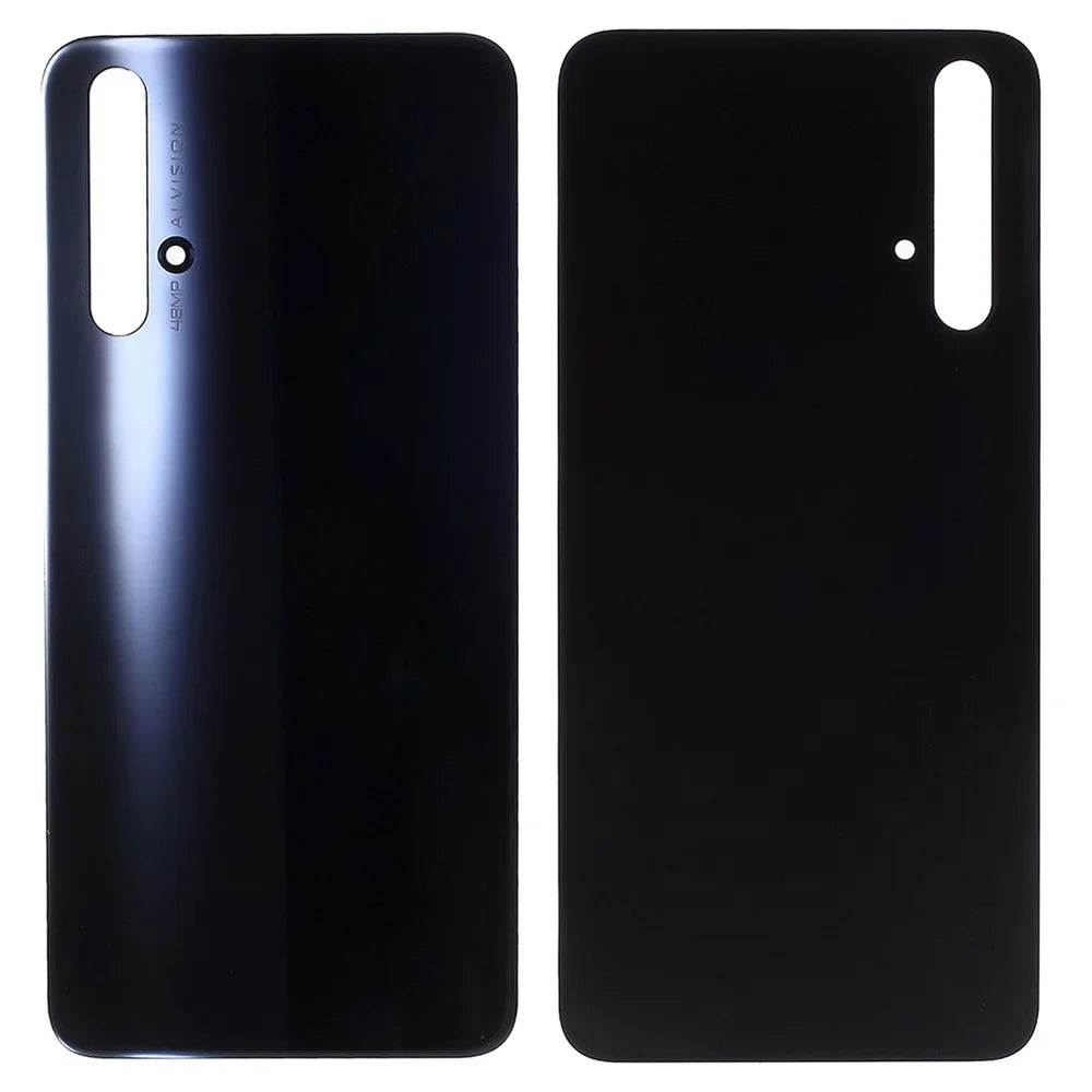 For Huawei Honor 20 Battery Rear Cover Back Housing Door Replacement (without Logo) - Black - 1