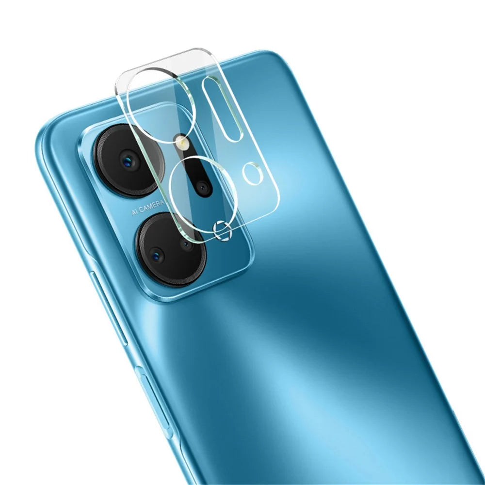 IMAK Camera Lens Protector for Honor X7a 4G , Tempered Glass Integrated Lens Film+Acrylic Lens Cap - 4