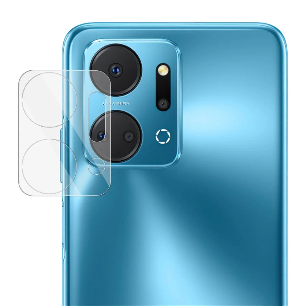 IMAK Camera Lens Protector for Honor X7a 4G , Tempered Glass Integrated Lens Film+Acrylic Lens Cap - 5