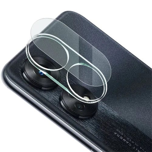 IMAK For Oppo Reno8 T 4G Dustproof Tempered Glass Integrated Lens Film Protector Acrylic Lens Cap - 1