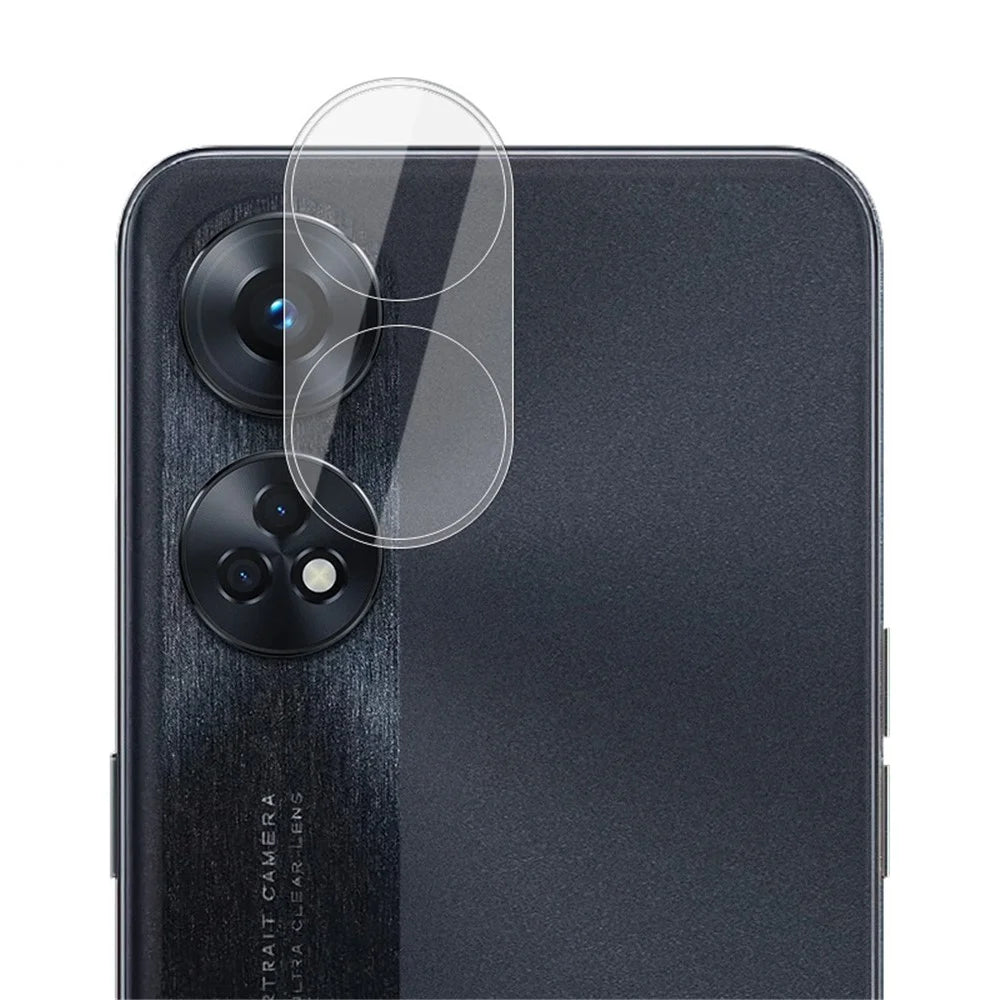 IMAK For Oppo Reno8 T 4G Dustproof Tempered Glass Integrated Lens Film Protector Acrylic Lens Cap - 6