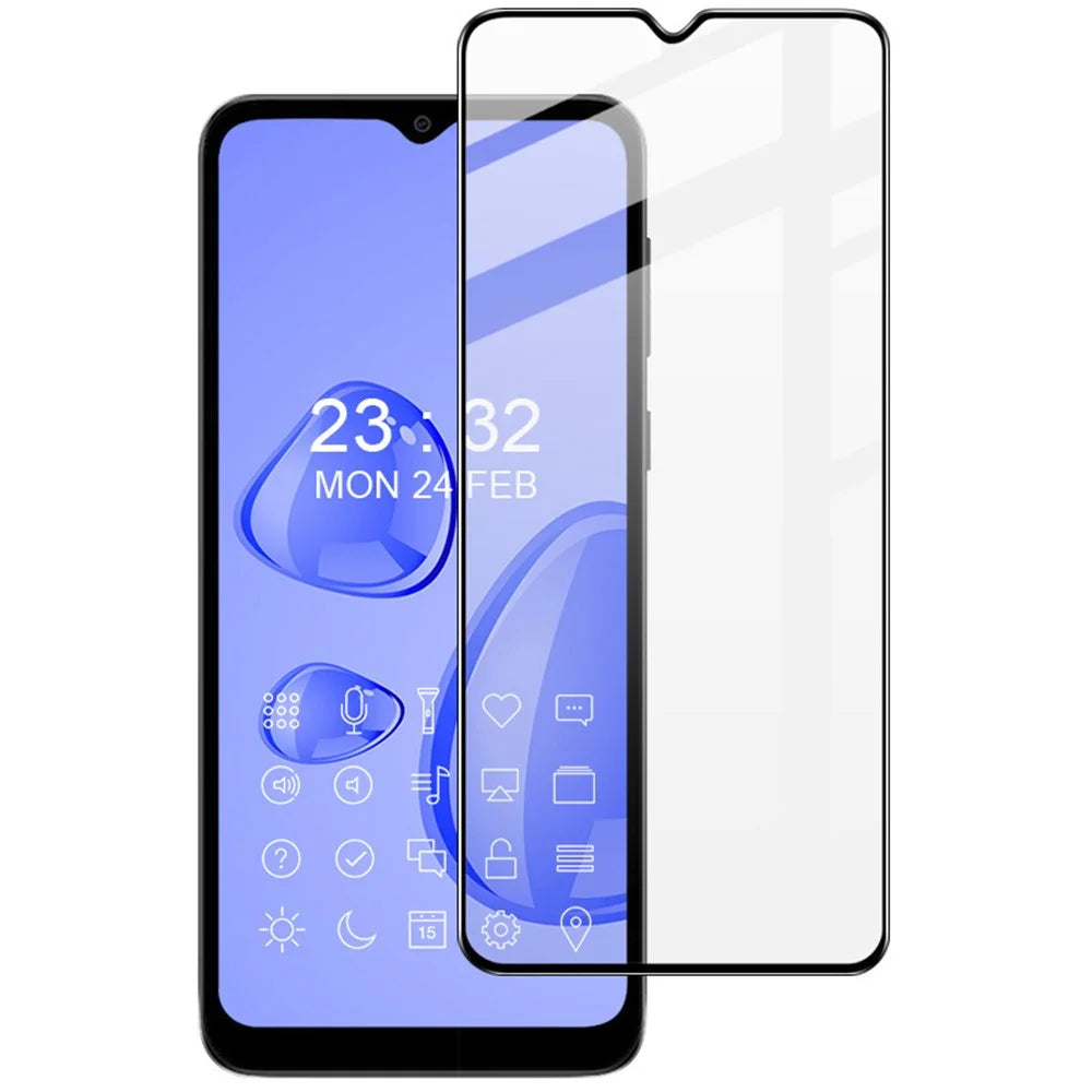 IMAK Pro+ Series for Motorola Moto E13 4G Tempered Glass Full Screen Protector Ultra Clear Anti-scratch Screen Film - 1