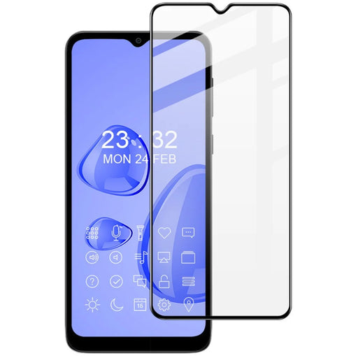 IMAK Pro+ Series for Motorola Moto E13 4G Tempered Glass Full Screen Protector Ultra Clear Anti-scratch Screen Film - 1