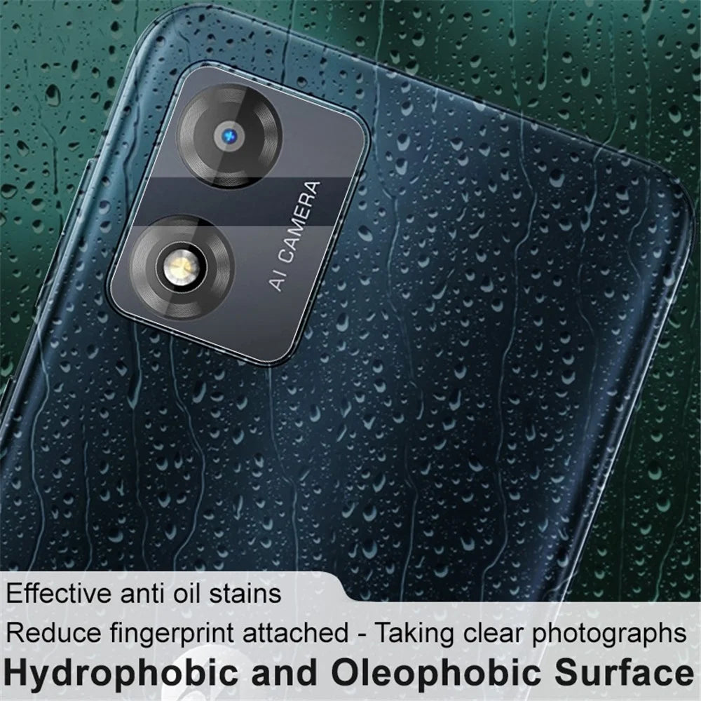 IMAK 2Pcs  /  Set for Motorola Moto E13 4G Camera Lens Protector Tempered Glass HD Clear Phone Lens Film - 5