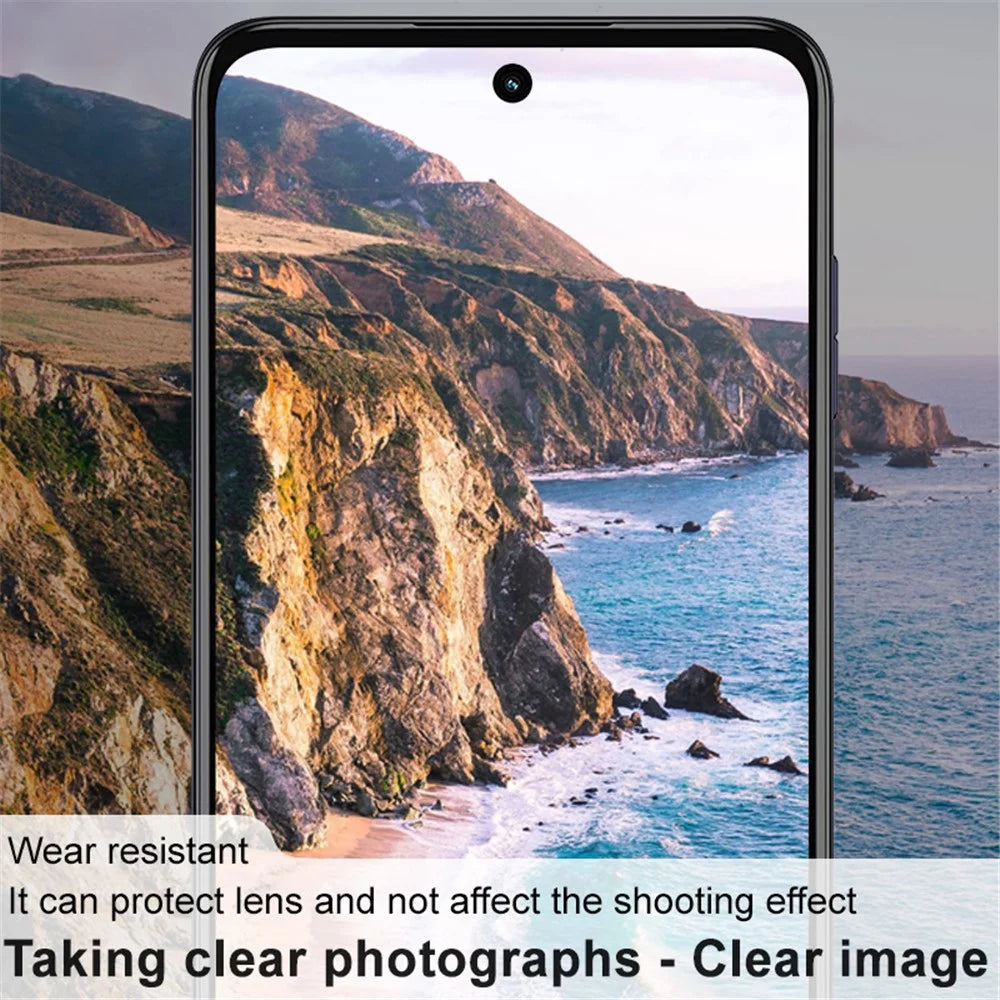IMAK For Motorola Moto G73 5G Tempered Glass Camera Lens Protector Integrated Lens Film+Acrylic Lens Cap - 7