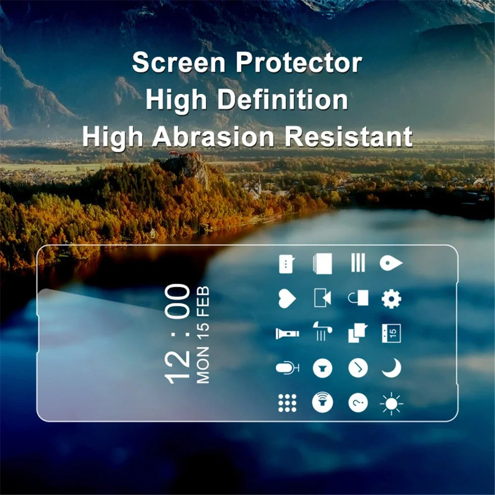 IMAK ARM Series For Sony Xperia 10 V Screen Protector Anti-scratch Soft TPU Screen Protective Film (Not Complete Covering) - 3
