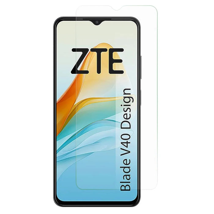 Tempered Glass Film for ZTE Blade V40 Design , Anti-Scratch 0.3mm Arc Edge HD Clear Phone Screen Protector - 1